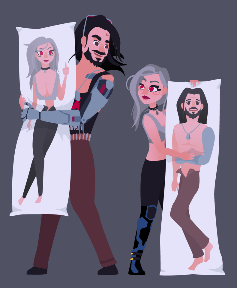 "Bodypillow GF" (com | 2-Character +2-Props | $120)
